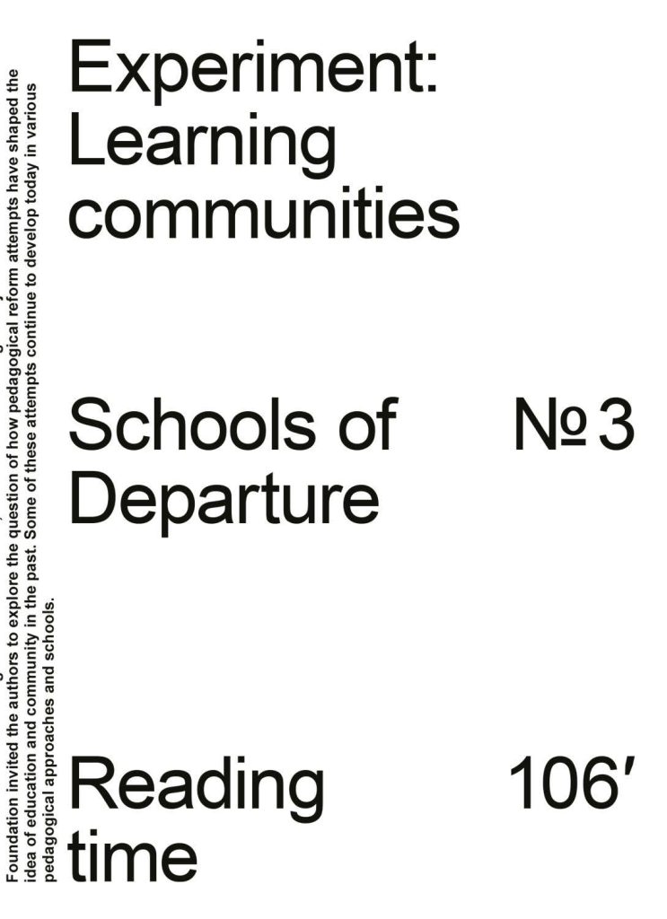 Experiment: Learning Communities